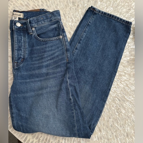 Madewell Low Slung Straight Jeans Size 23 - Picture 10 of 10